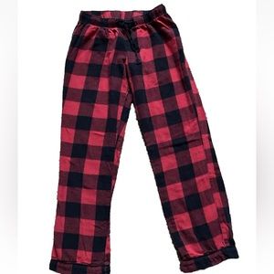 Old Navy flannel pajama pants XS red buffalo plaid